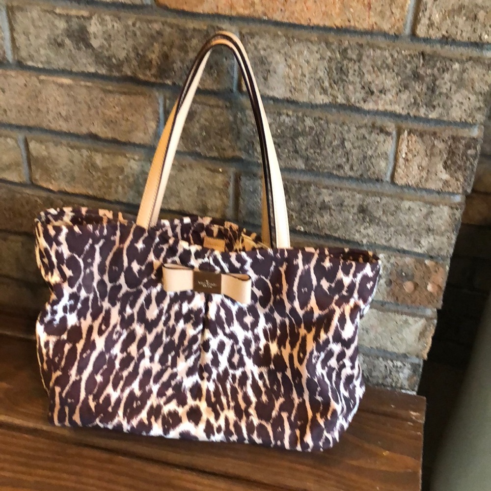 Kate spade purse-leopard print